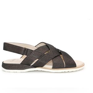 Amalfi by Rangoni Firenze BIONDINA in Grafite Tondi Lam Size 9.5 M NEW in box